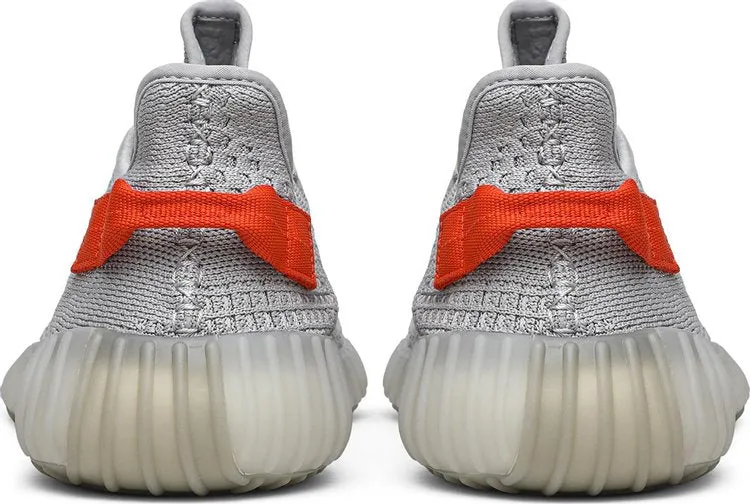 Adidas Yeezy Boost 350 V2 sneakers, grey/red