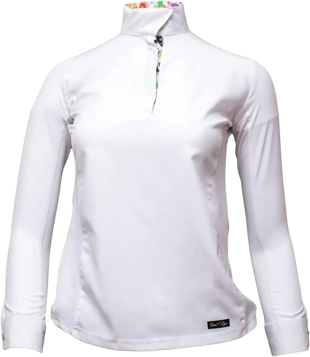 Anni Lyn Sportswear Girl's Ventilated Show Shirt II- Long Sleeve