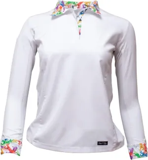 Anni Lyn Sportswear Girl's Ventilated Show Shirt II- Long Sleeve