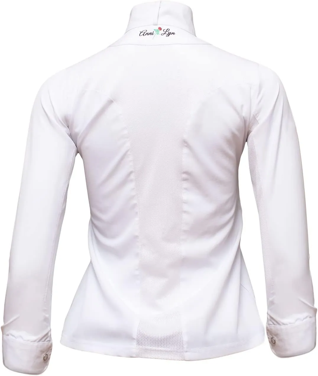 Anni Lyn Sportswear Girl's Ventilated Show Shirt II- Long Sleeve