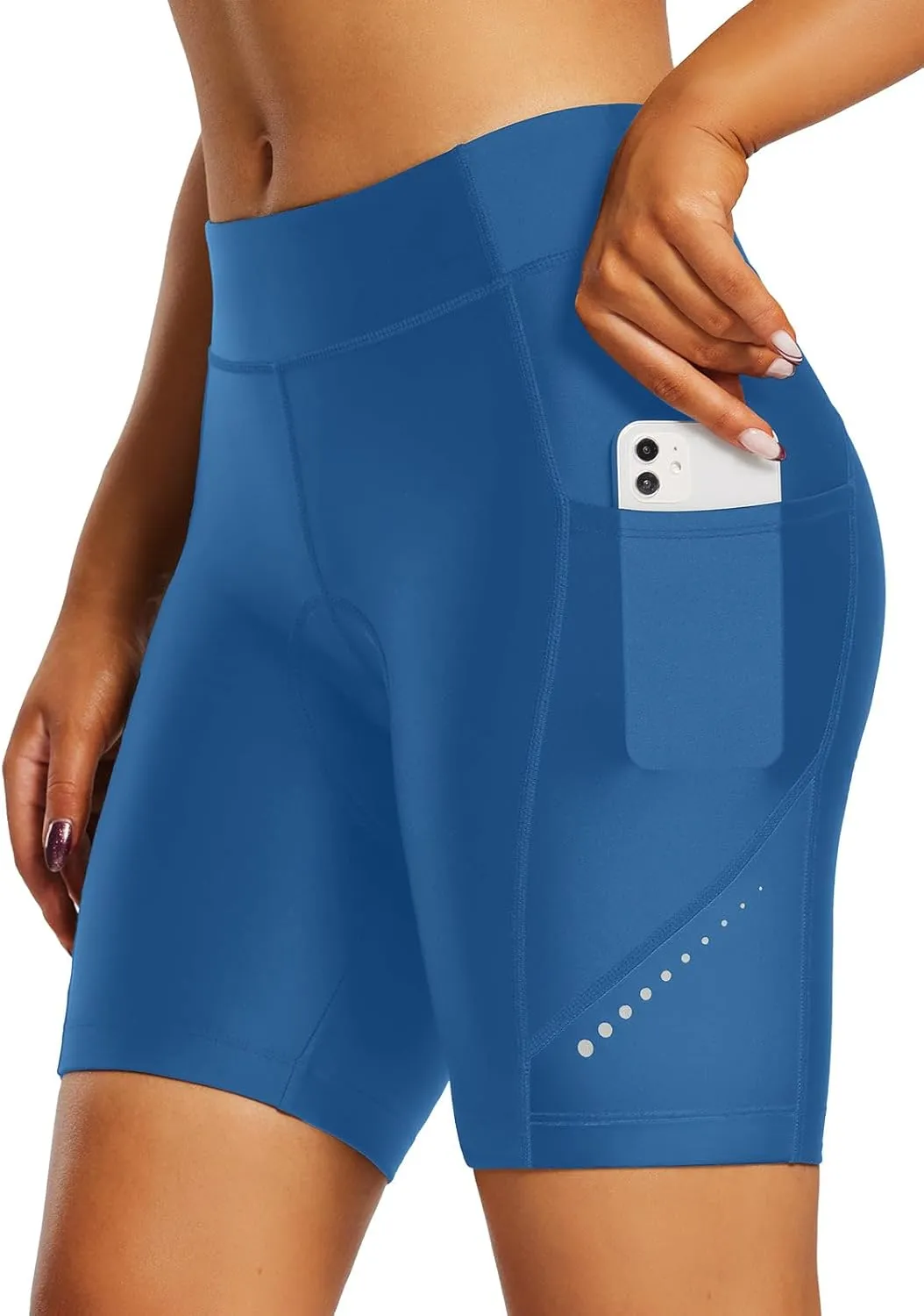 BALEAF Women's 4D Padded Bike Shorts Cycling Underwear with Pockets UPF50 