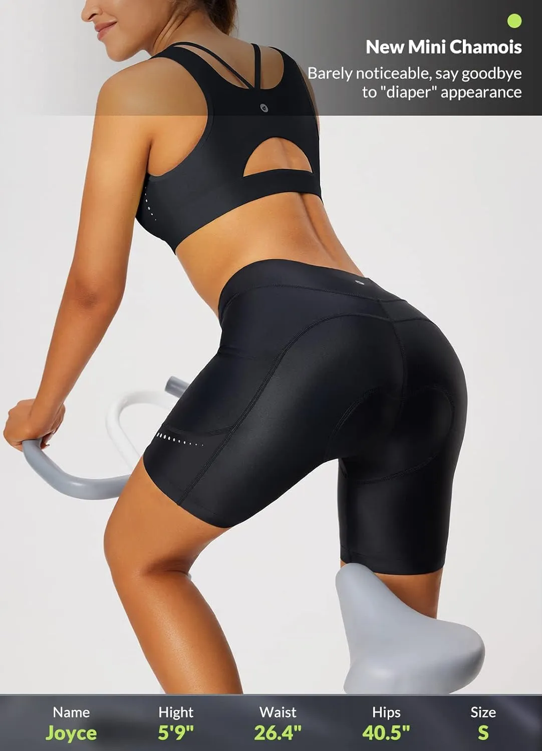 BALEAF Women's 4D Padded Bike Shorts Cycling Underwear with Pockets UPF50 