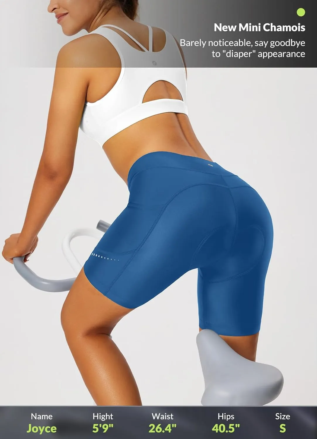 BALEAF Women's 4D Padded Bike Shorts Cycling Underwear with Pockets UPF50 
