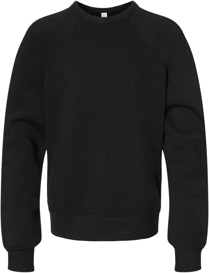 BELLA   CANVAS - Youth Sponge Fleece Crewneck Sweatshirt - 3901Y