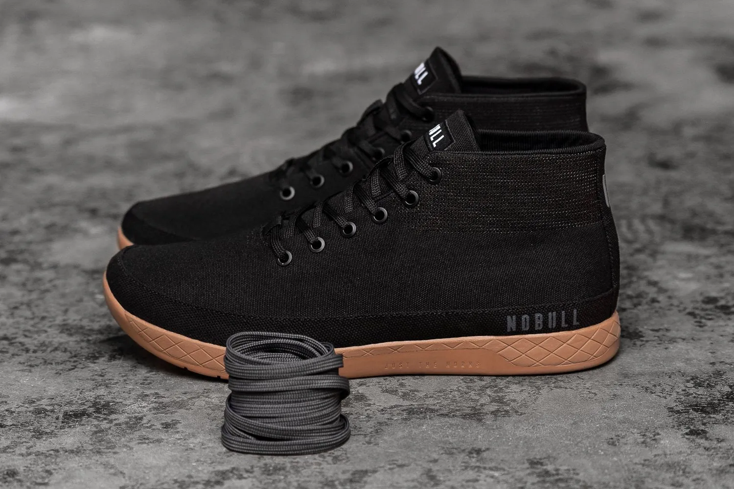 BLACK COFFEE CANVAS MID TRAINER (MEN'S)