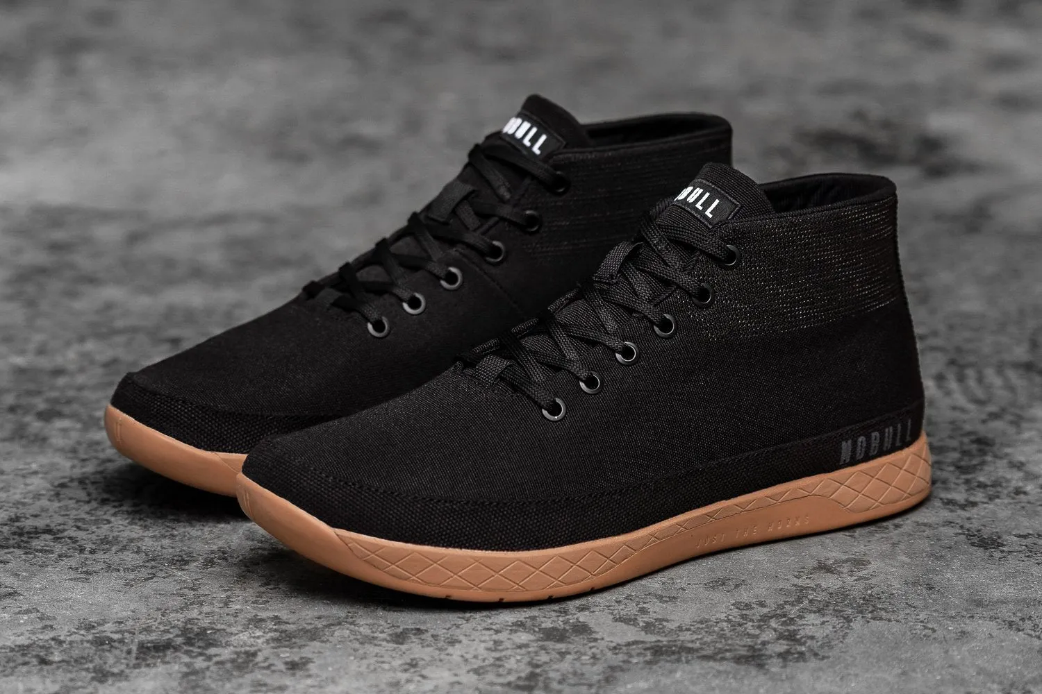 BLACK COFFEE CANVAS MID TRAINER (MEN'S)