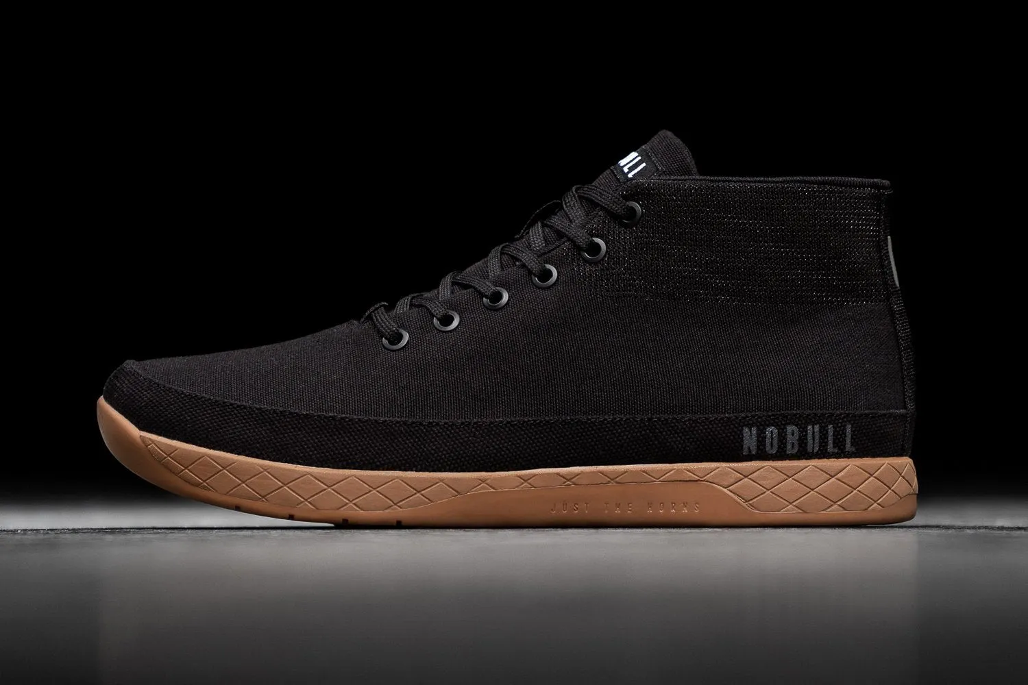 BLACK COFFEE CANVAS MID TRAINER (MEN'S)