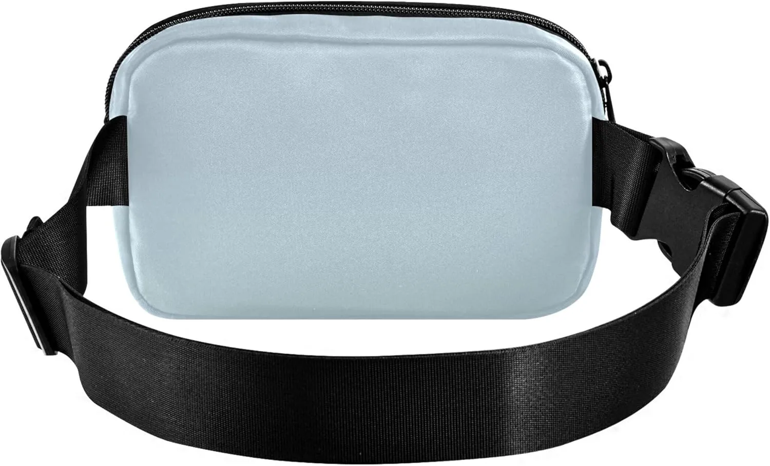 Blue Pale Gradient Waterproof Fanny Pack for Women Hip Bag Belt Purse Hiking Waist Pouches for Men