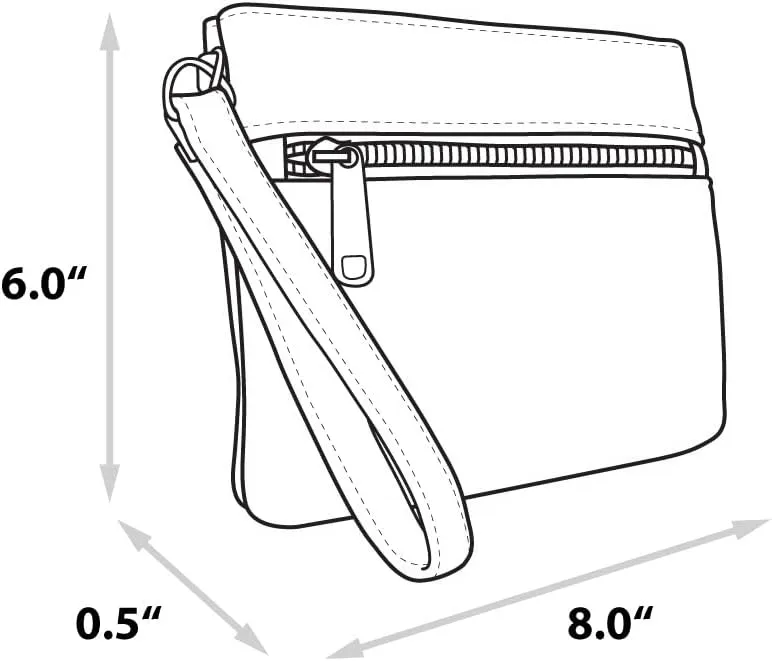 Buckle-Down Unisex-Adult Wallet Wristlets