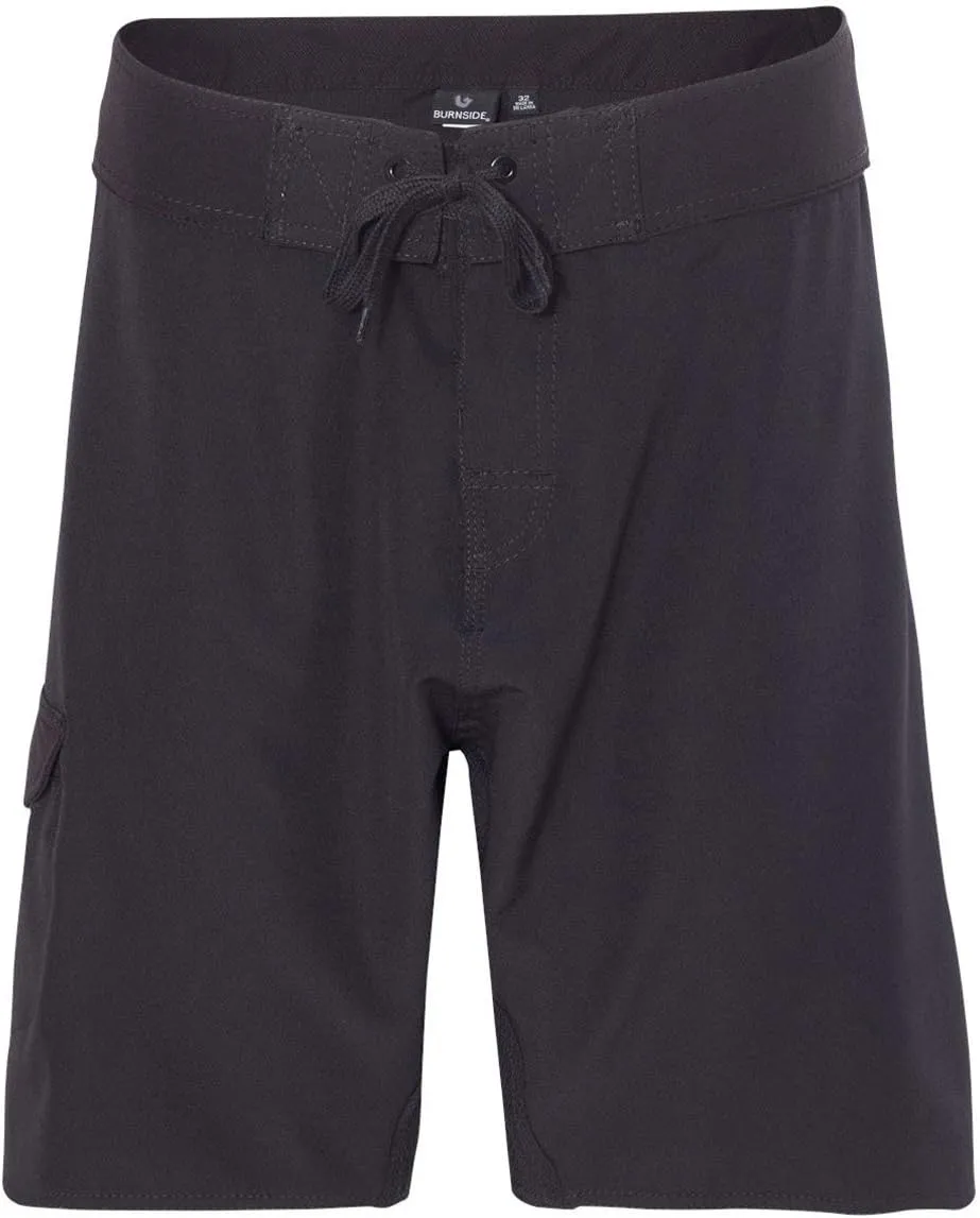 Burnside B9371 - Camo-Diamond Dobby Board Shorts