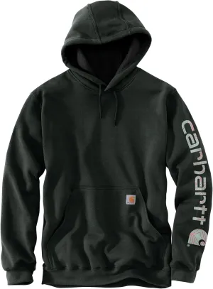 Carhartt Men's K288 Loose Fit Midweight Logo Sleeve Graphic Sweatshirt
