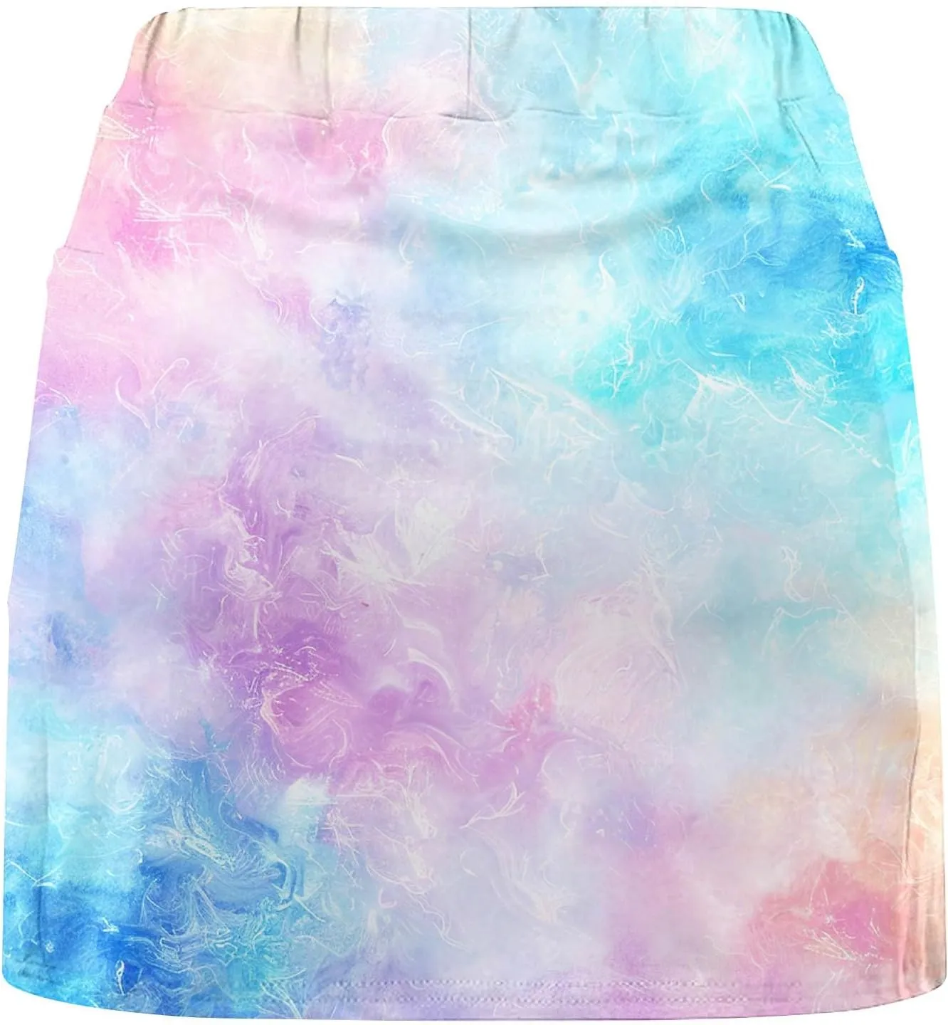 DDAPJ pyju Athletic Skorts for Women High Waist Golf Skorts Plus Size Summer Trendy Floral Printed Tennis Skirt with Shorts