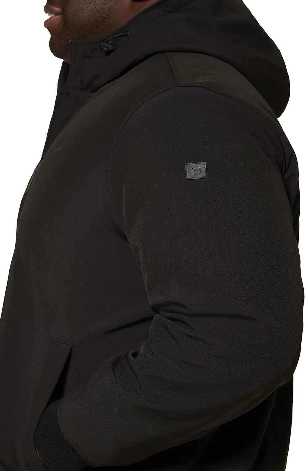Dockers Men's Softshell Sherpa Lined Bomber Jacket