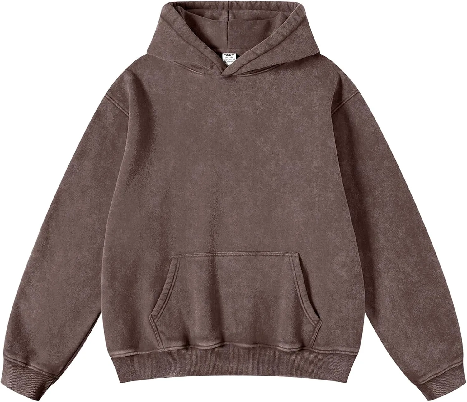 FAIABLE Womens Oversized Hoodie Couples Heavyweight Hoodies Vintage Acid Wash Hoodie