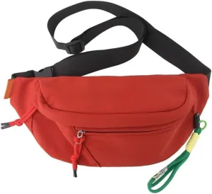 Fashionable Sports Running Waist Bag Large Capacity Nylon Belt Pouches Cycling Crossbody Chest Bag for Men and Women