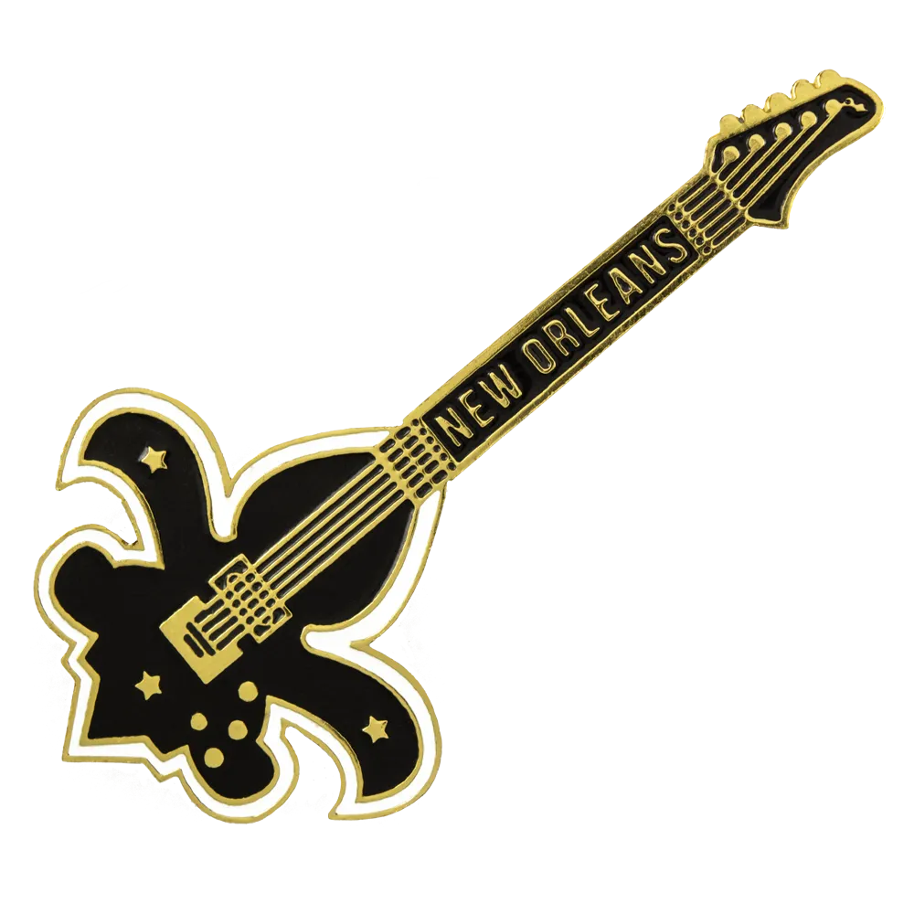 Fleur de Lis Guitar Pin