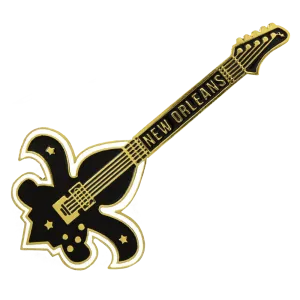 Fleur de Lis Guitar Pin