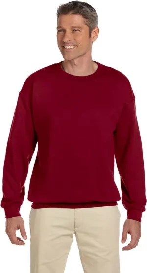 Gildan Men's Heavyweight Waistband Sweatshirt, Garnet, M