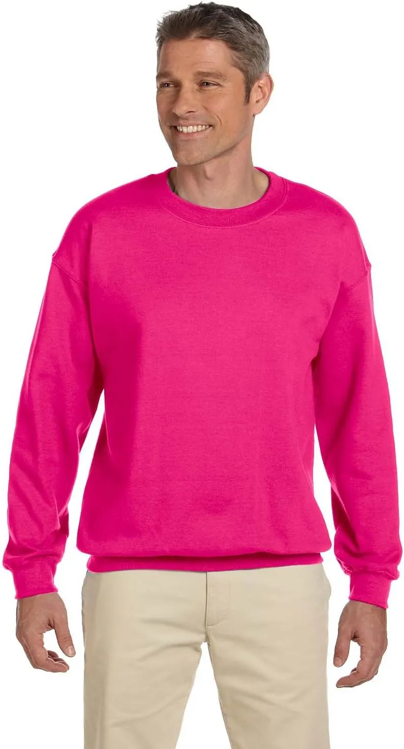 Gildan Men's Heavyweight Waistband Sweatshirt, Heliconia, XL