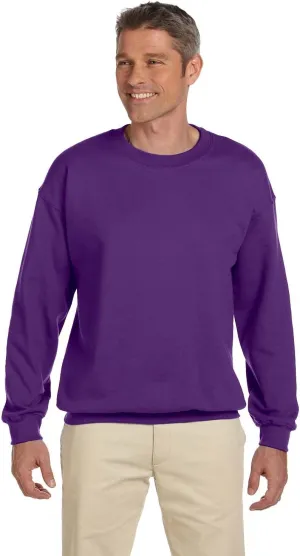 Gildan Men's Heavyweight Waistband Sweatshirt, Purple, L