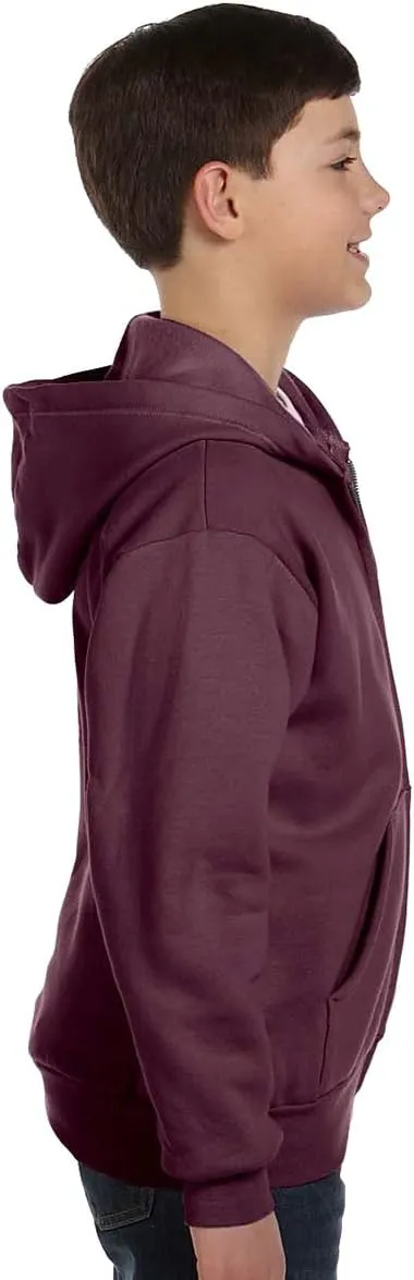 Hanes Youth ComfortBlend Full-Zip Hood 7.8 oz