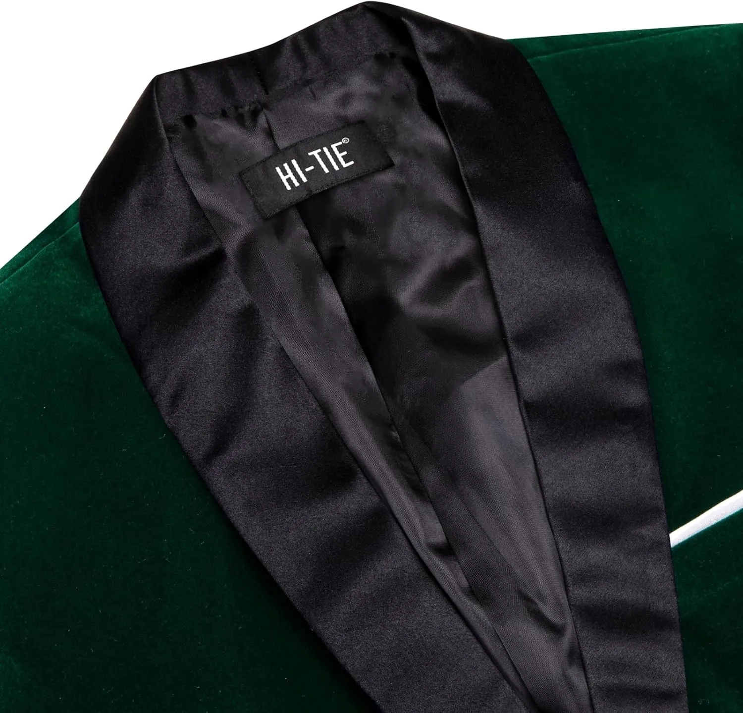 Hi-Tie Mens Suit Blazer Slim Fit Tuxedo Suits Jacket Shawl Lapel Collar Solid One Button Wedding Dinner Prom Blazer Jackets