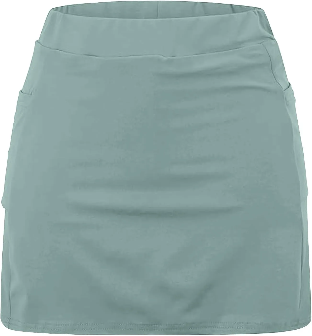 hlysgo Women's Plus Size Skort High Waisted Dressy Casual Workout Hiking Skirts Summer Athletic Tennis Shorts for Teen Girls
