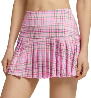 HonourSex Women Tennis Skirt Pleated Golf Skirts with Pockets Skort Workout Sports Hiking Athletic