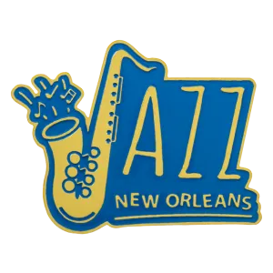 Jazz in New Orleans Pin