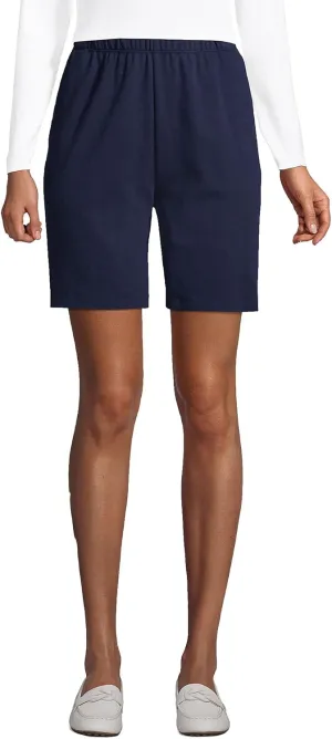 Lands' End Women's Sport Knit High Rise Shorts