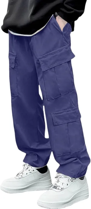 Men's Athletic Trousers Baggy Tactical Slacks Riding Stretch Joggers Shorts Travel Sport Regular Fit Yoga Summer Cloth