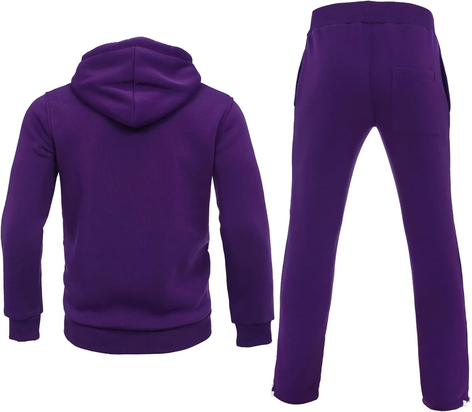 Men's Tracksuits Sweatsuits 2 Piece Casual Sweat Jogging Suit Set Athletic Full Zip Hoodies and Sweatpant Outfits