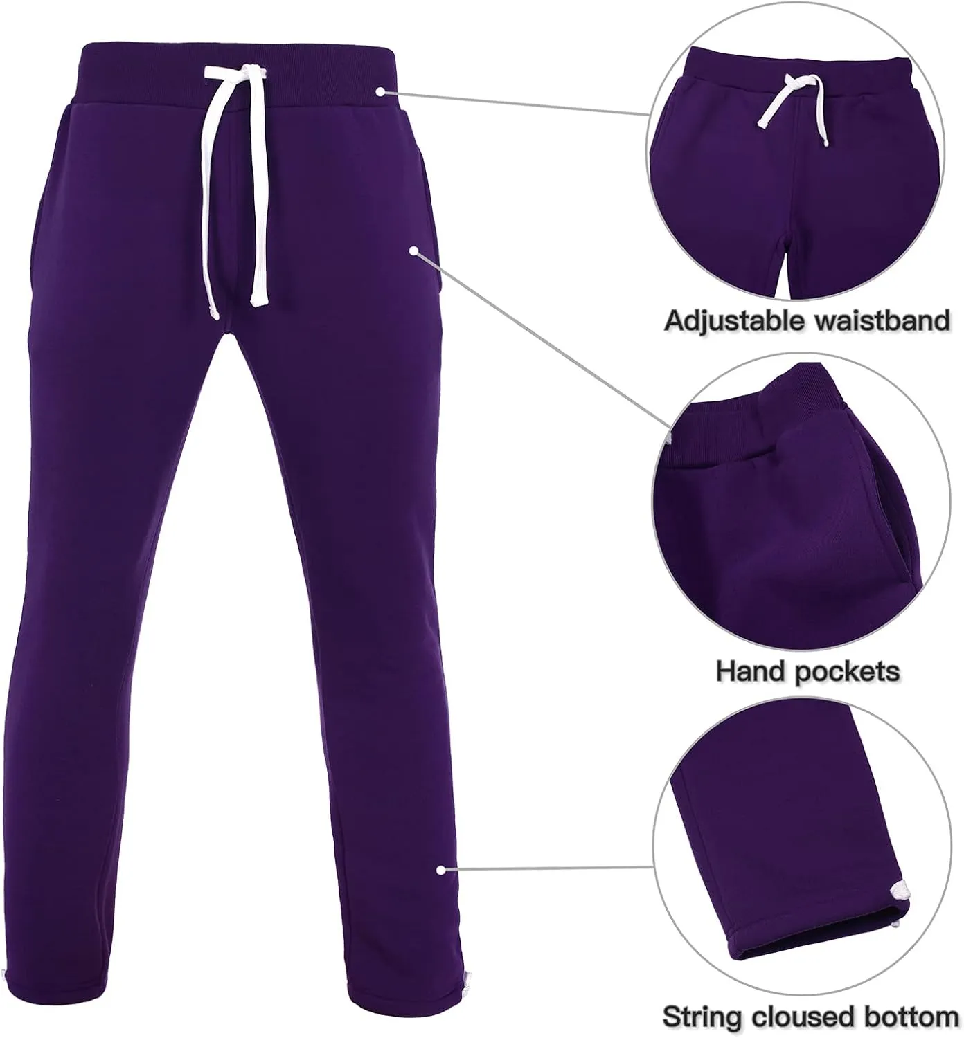 Men's Tracksuits Sweatsuits 2 Piece Casual Sweat Jogging Suit Set Athletic Full Zip Hoodies and Sweatpant Outfits