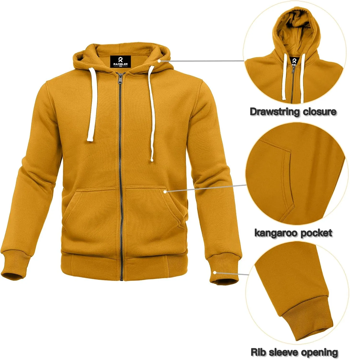 Men's Tracksuits Sweatsuits 2 Piece Casual Sweat Jogging Suit Set Athletic Full Zip Hoodies and Sweatpant Outfits