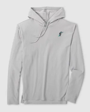 Miami Marlins Hoppin Performance Hoodie - Cooperstown Logo