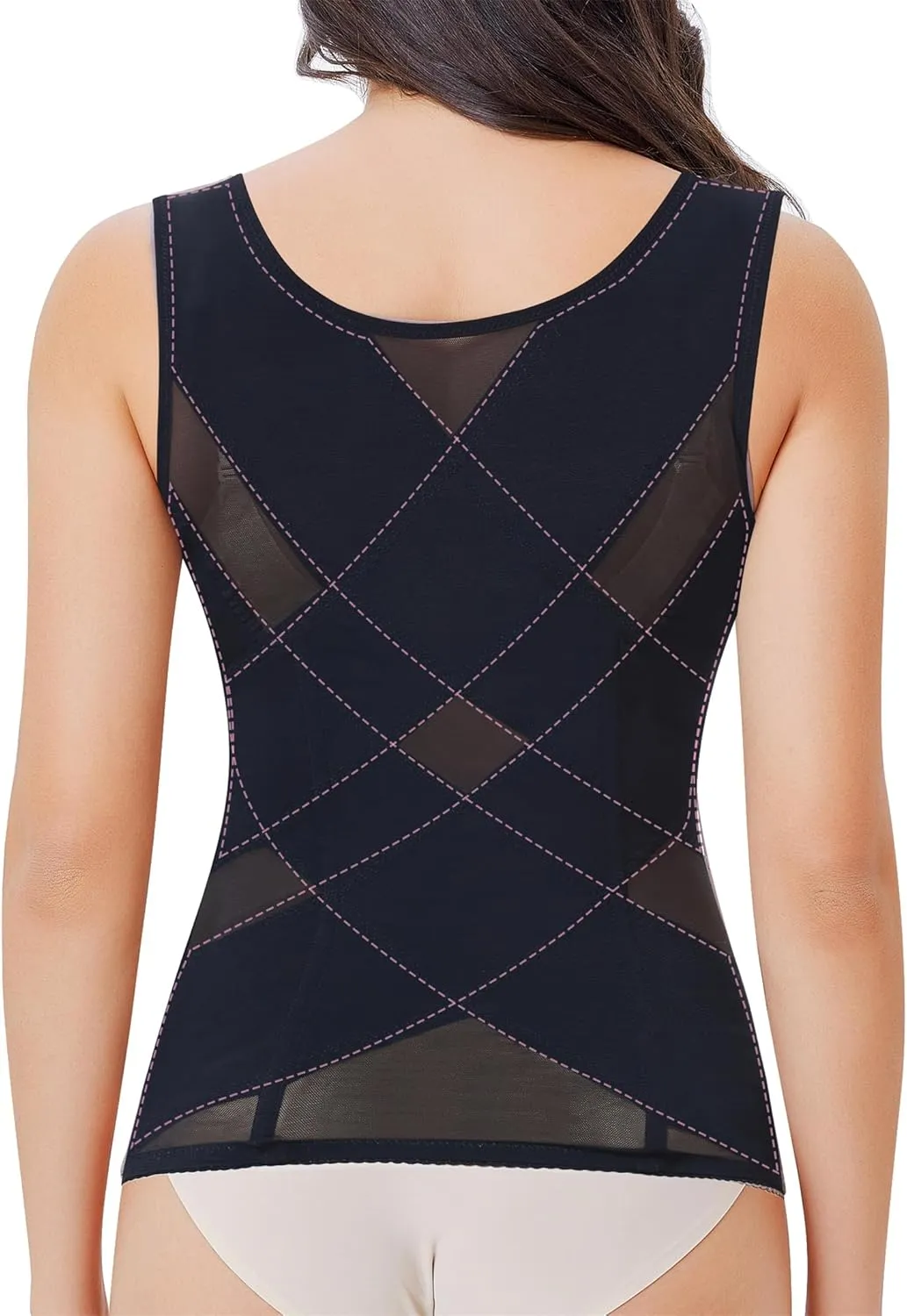 Nebility Waist Trainer for Women Corset Shapewear Tummy Control Body Shaper Vest Waist Cincher Shapewear