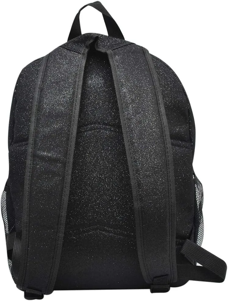 NGIL Canvas School Backpack (Glitter-Black)