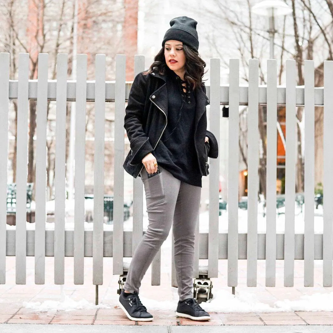 No Nonsense Women's Cotton Lounge Legging with Pocket