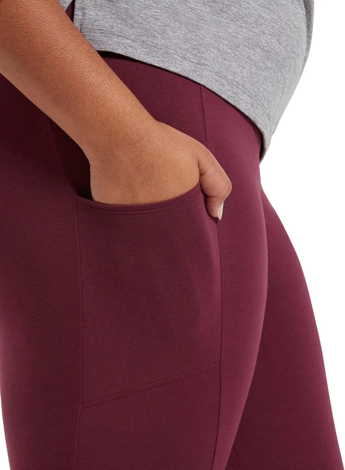 No Nonsense Women's Cotton Lounge Legging with Pocket