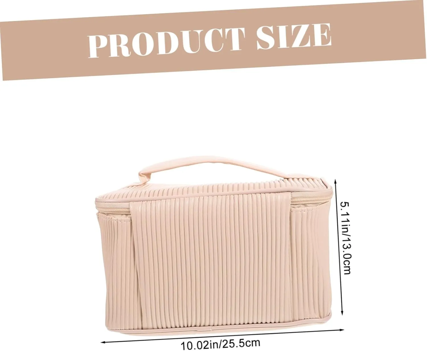 NOLITOY Travel Toiletry Bag Set Makeup Organizer Bag Pu Leather for Women Makeup Pouches for Hair Cosmetics