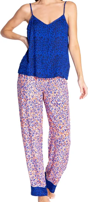 PJ Salvage womens Loungewear Blueberry Fields Pant