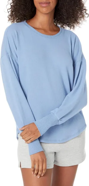 PJ Salvage Women's Loungewear Peachy in Color Long Sleeve Top