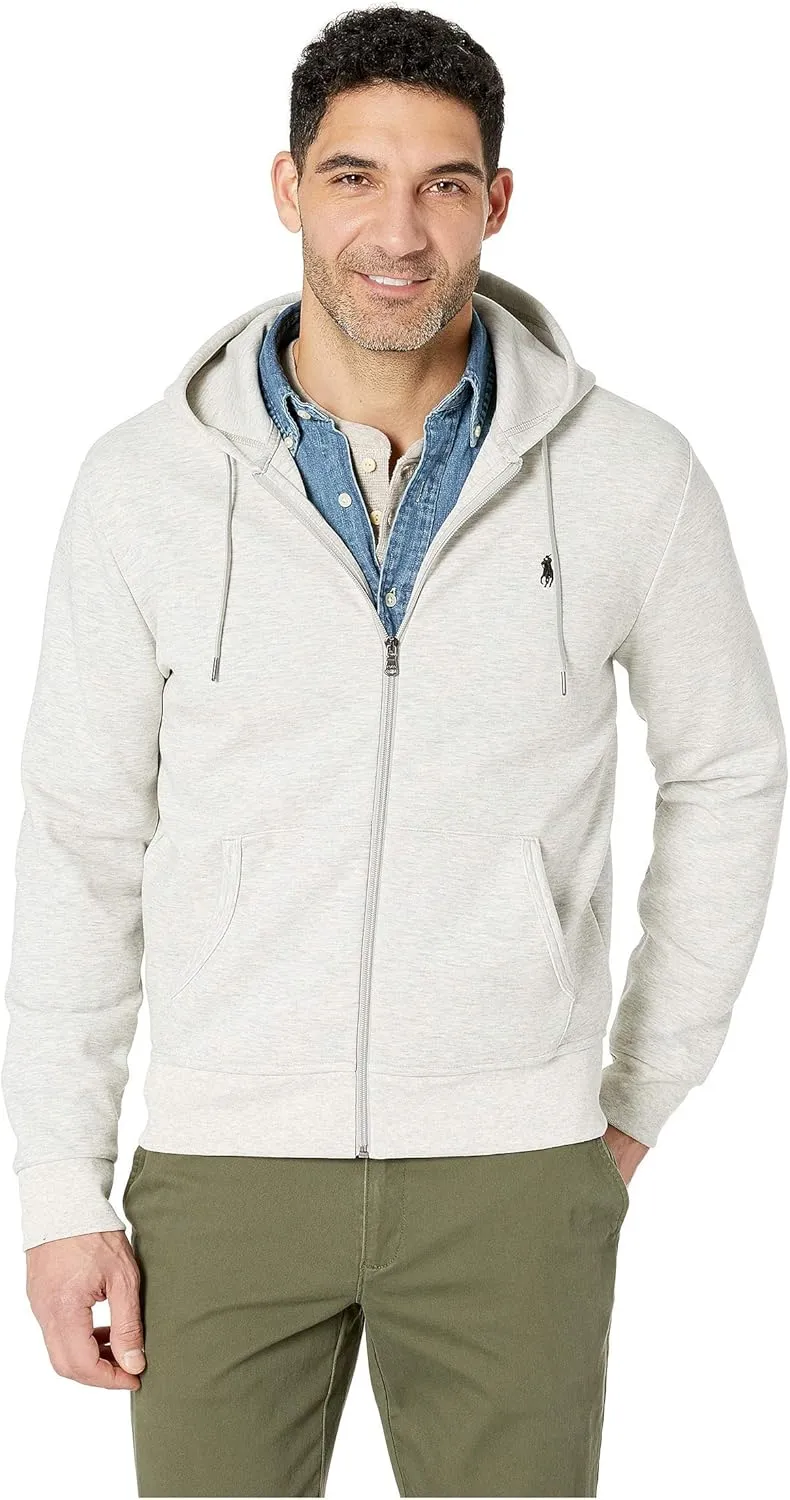 POLO RALPH LAUREN Men's Double-Knit Full-Zip Hoodie