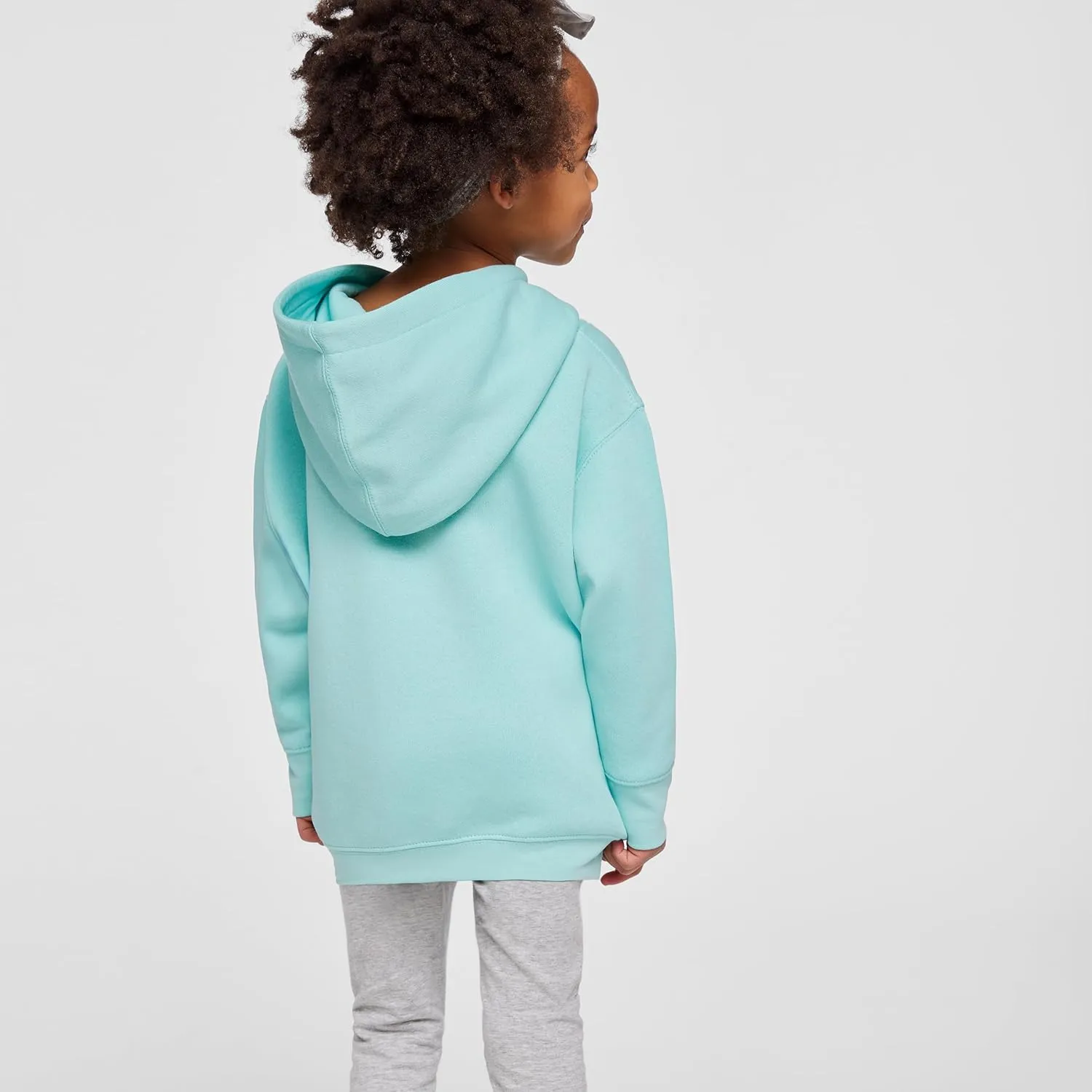 RABBIT SKINS Toddler Fleece Long Sleeve Hooded Pullover Sweatshirt with Side Seam Pockets