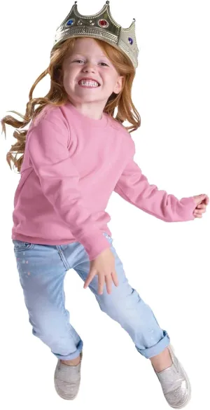 Rabbit Skins Toddler Fleece Sweatshirt 5/6 HEATHER