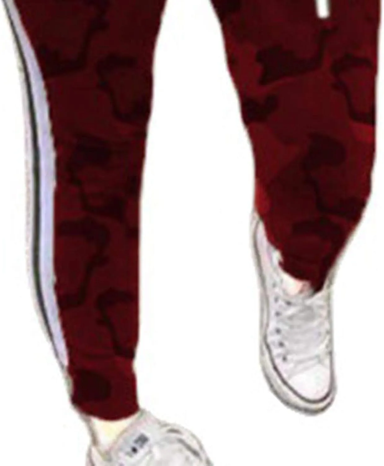 Sexyshine Women's Casual 2 Piece Camouflage Letter Print Outfits Pullover Sweatshirt Tops Long Pants Tracksuits Set Plus Size