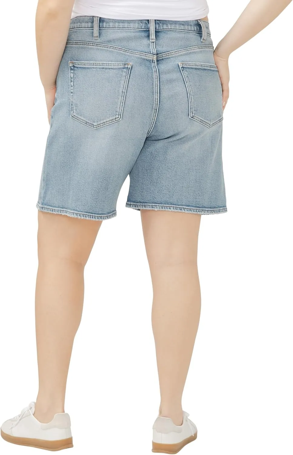 Silver Jeans Co. Women's High Rise Long Shorts