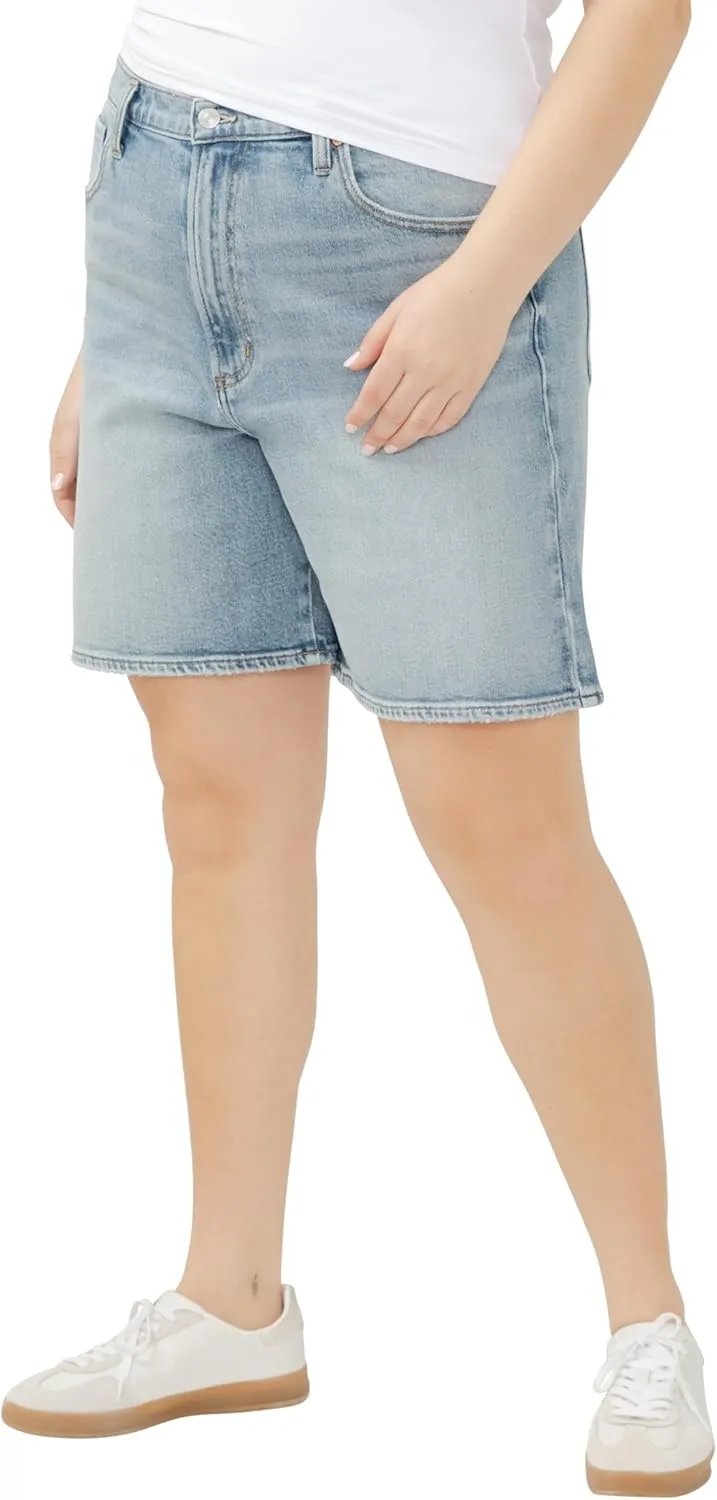 Silver Jeans Co. Women's High Rise Long Shorts