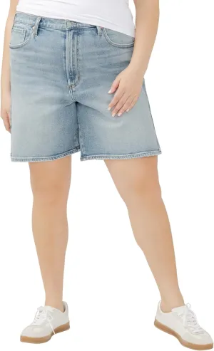 Silver Jeans Co. Women's High Rise Long Shorts