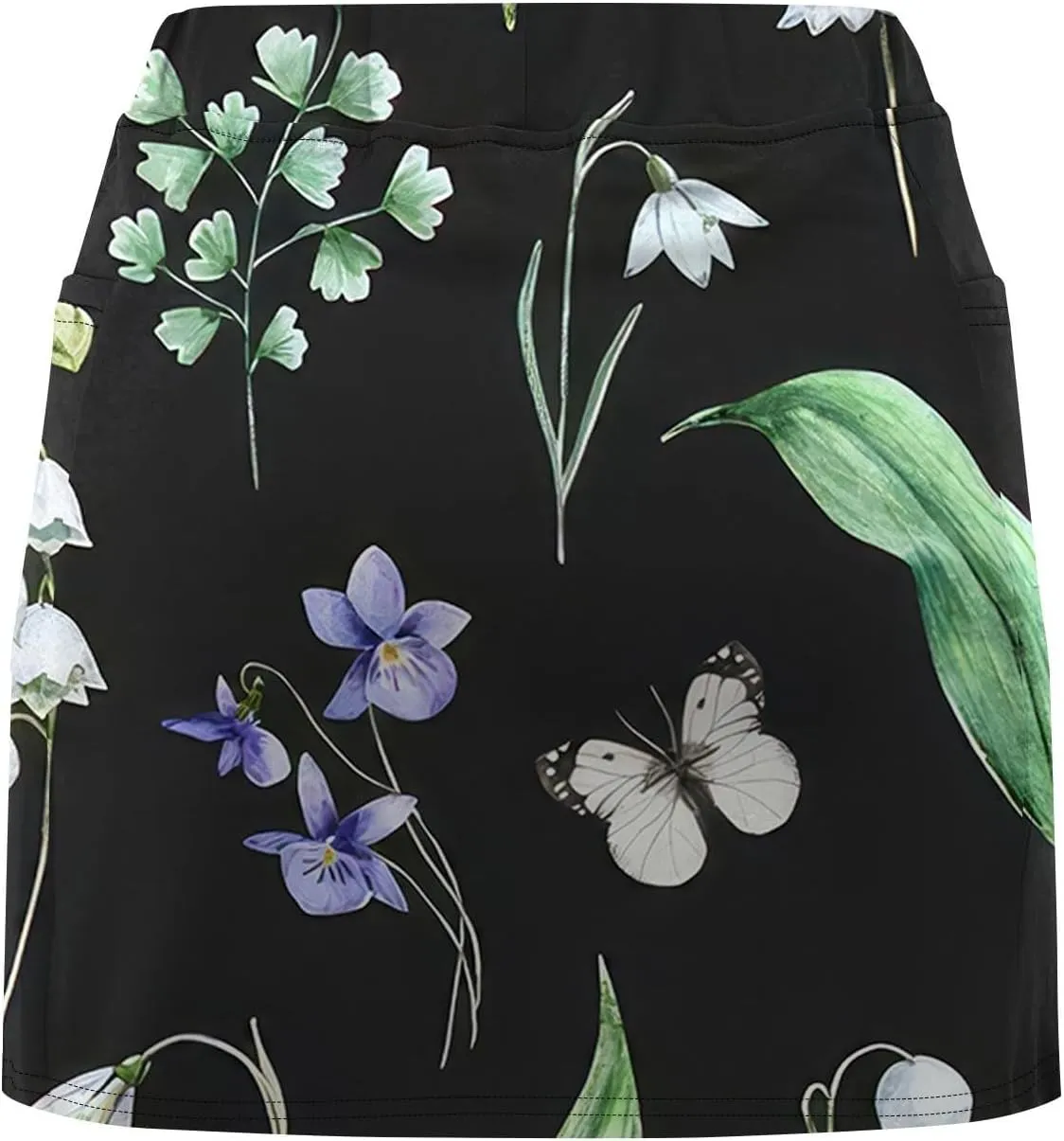 Skorts for Women with Pockets Summer 2025 Tummy Control Tennis Golf Skirt Plus Size Culottes High Waist Athletic